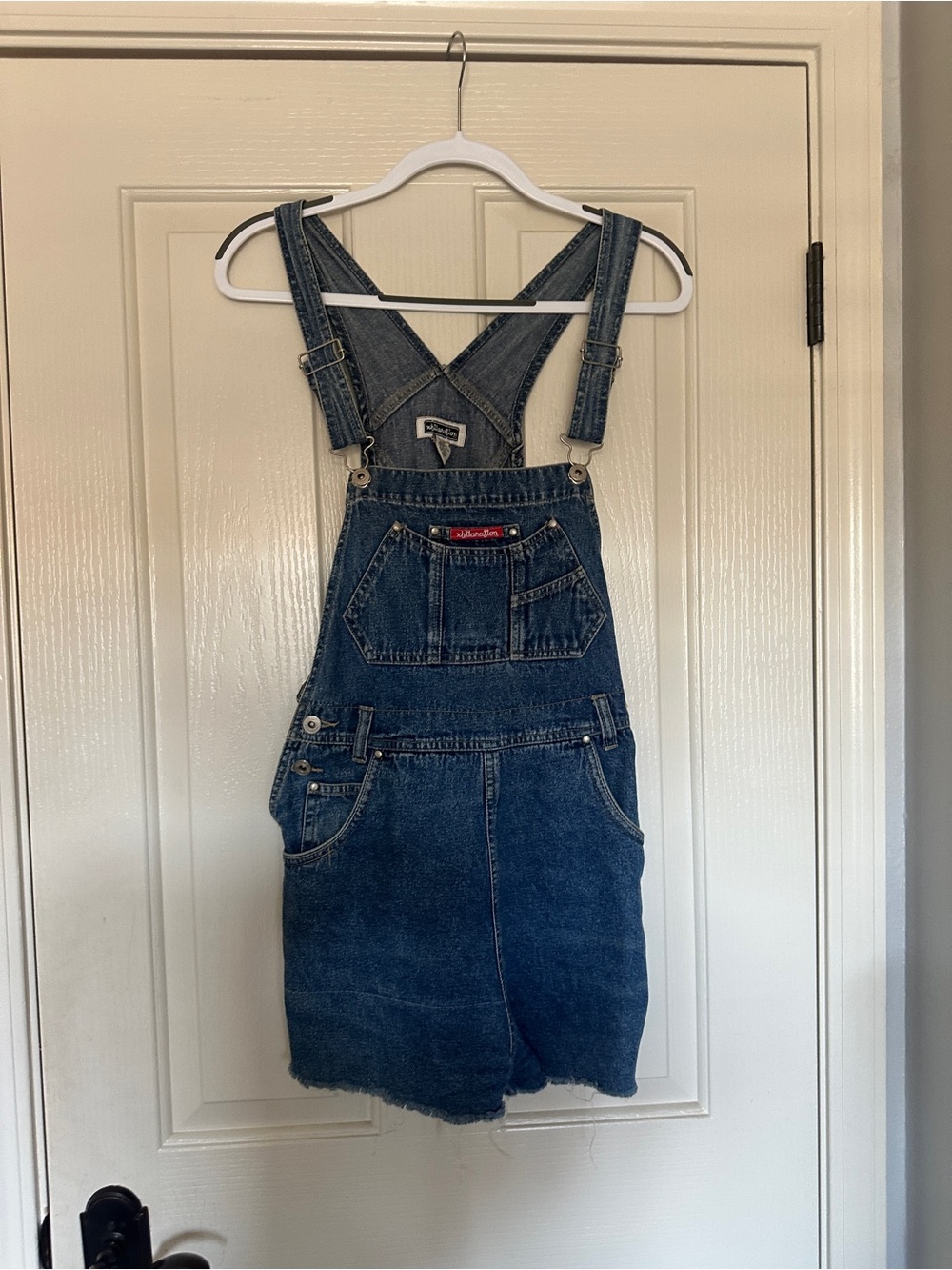 Denim Short Overalls